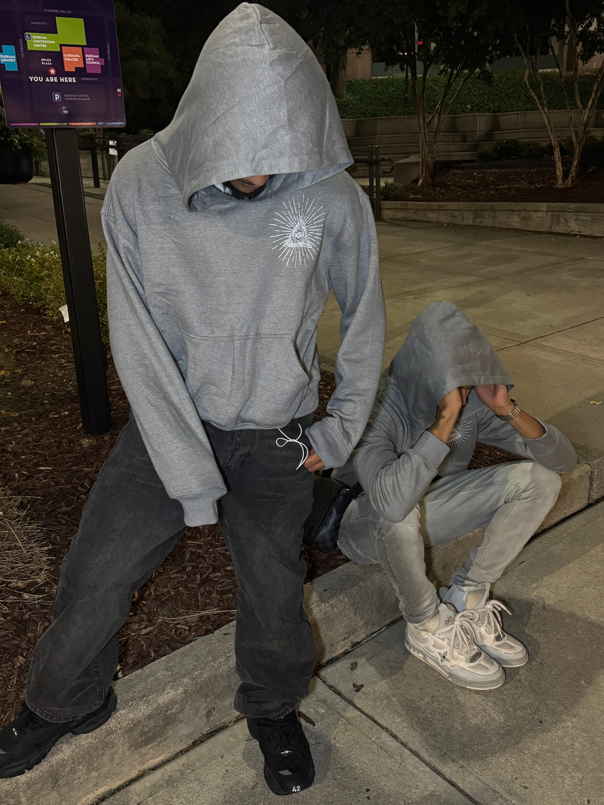 I NEED RACKZ HOODIE (GREY)