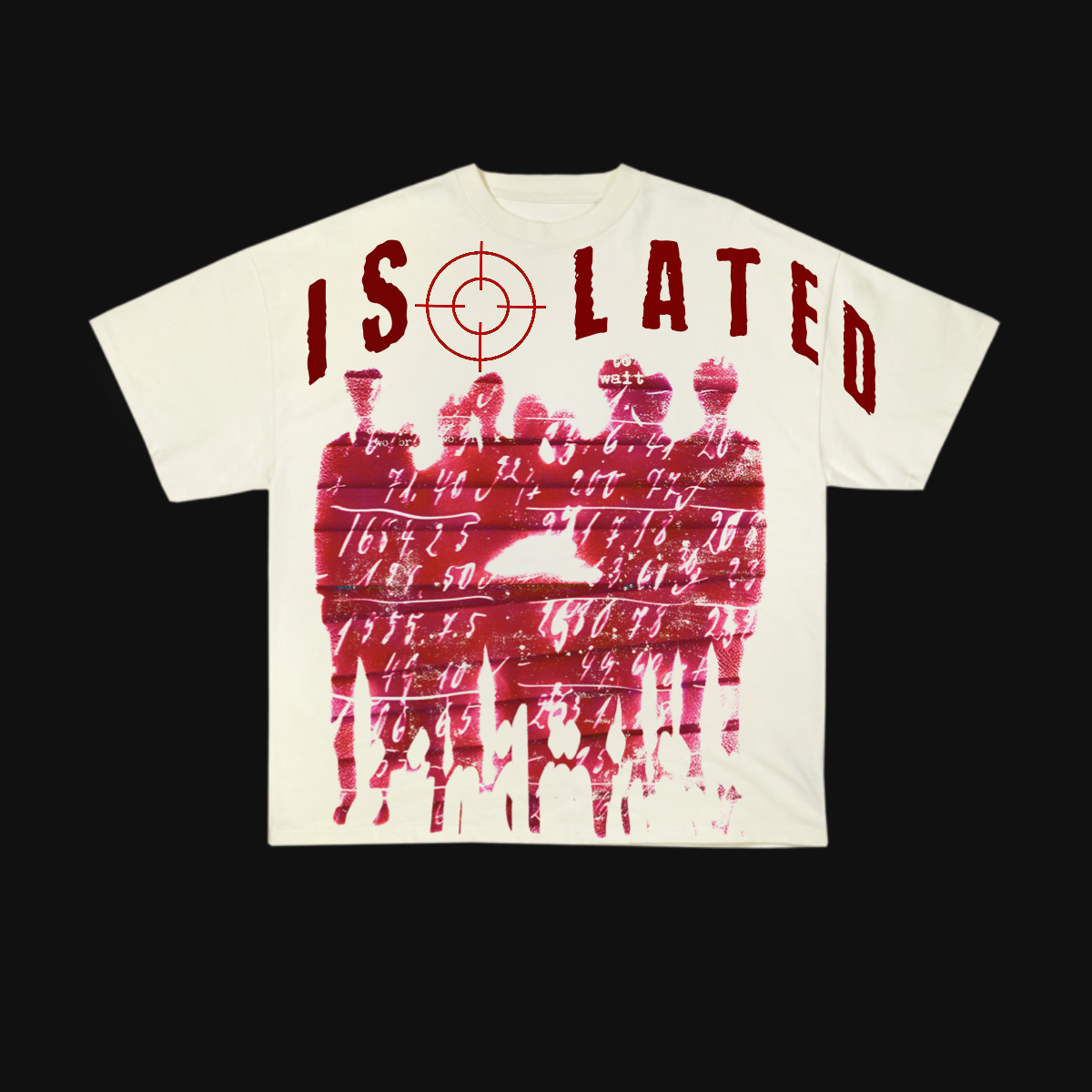 Barred From Society Distressed Tee